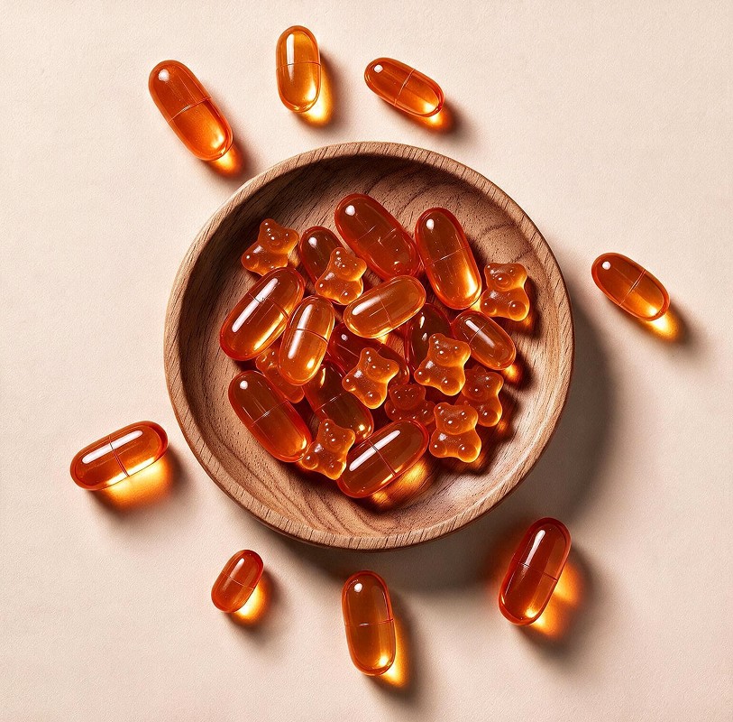 pills and gummies