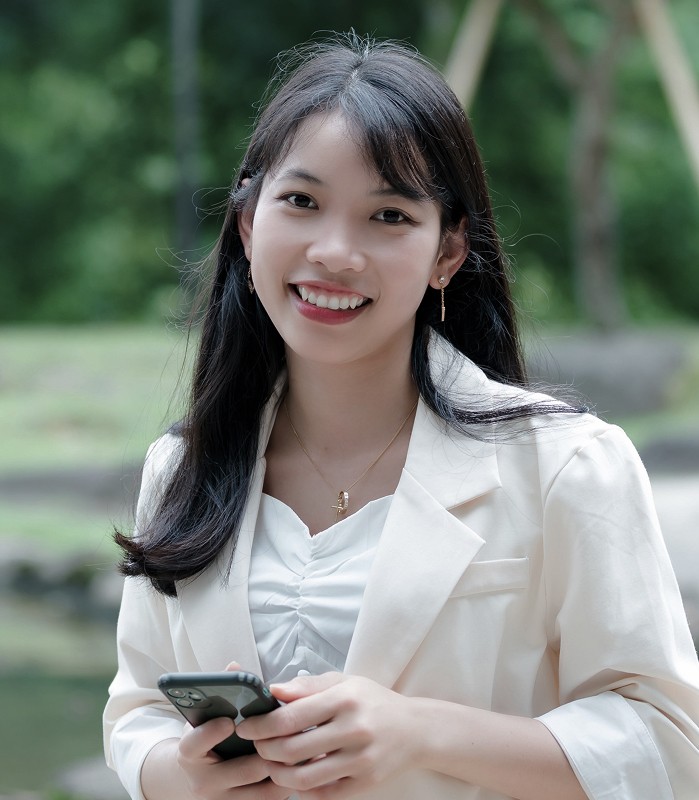 a woman